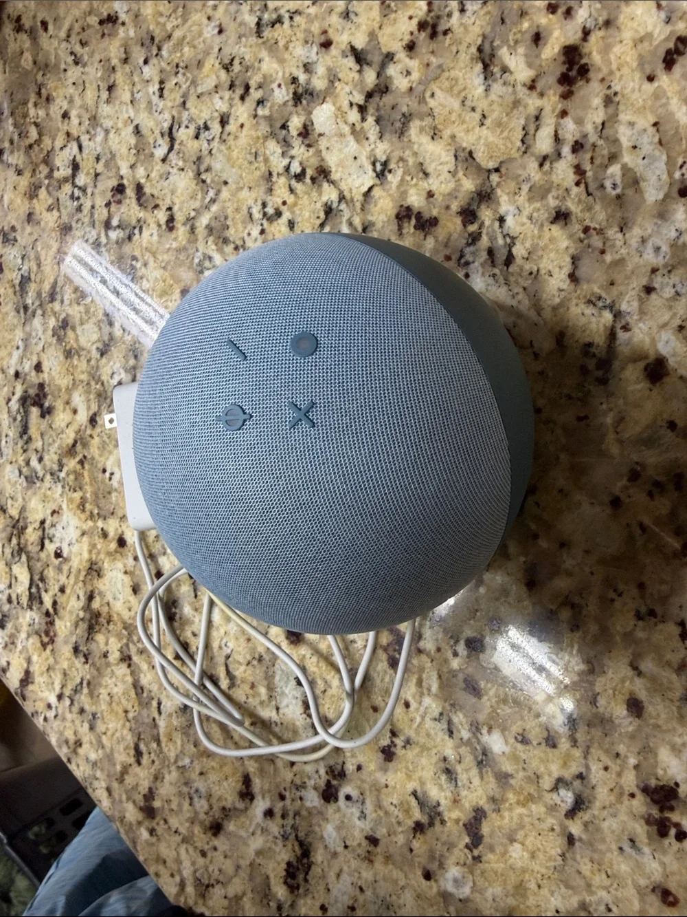 Amazon Smart Speaker Charger Bundle - Light Blue Fabric Echo Dot